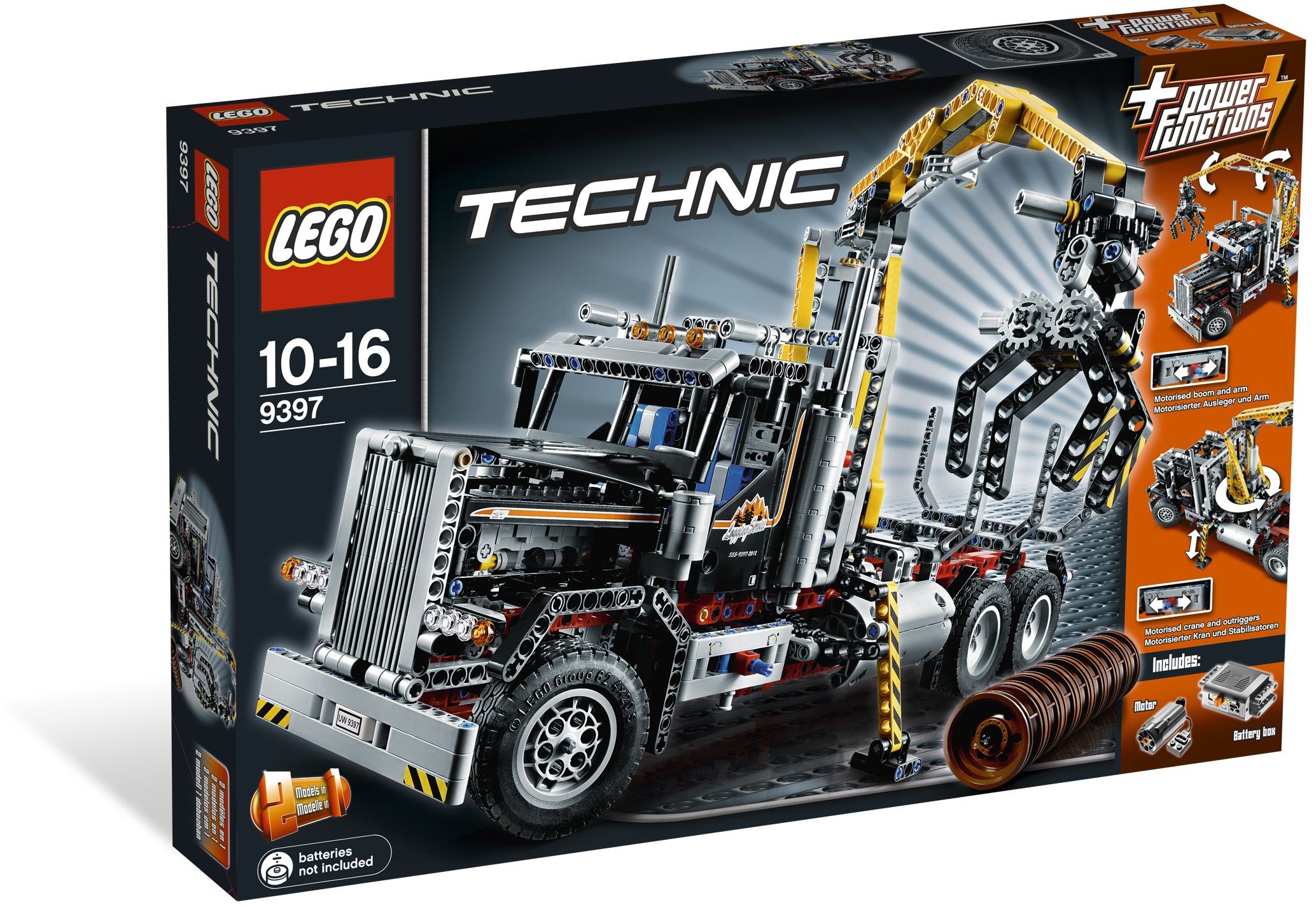 LEGO Technic Boomstammenstransport - 9397