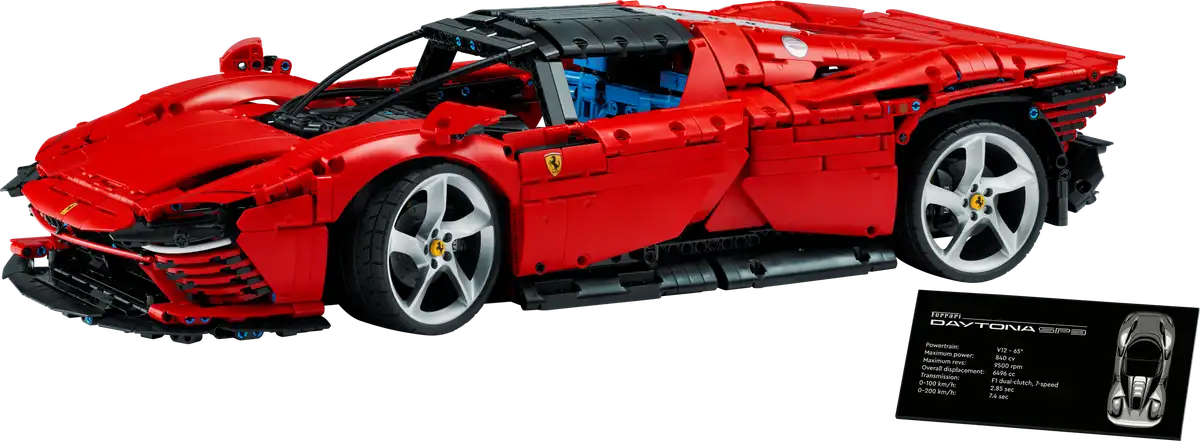  Huur LEGO ferrari daytona sp3 42143