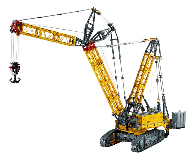 Huur LEGO Liebherr Rupsbandkraan LR 13000 42146